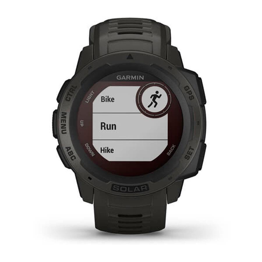 RELÓGIO GARMIN INSTINCT SOLAR – GRAFITE