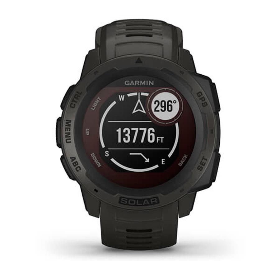 RELÓGIO GARMIN INSTINCT SOLAR – GRAFITE