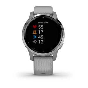 RELÓGIO GARMIN VÍVOACTIVE 4S CINZENTO PÓ E PRATEADO