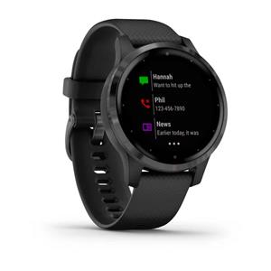 RELÓGIO GARMIN VÍVOACTIVE 4S PRETO E CINZENTO ARDÓDSIA