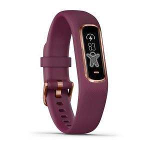 PULSEIRA DE FITNESS GARMIN VÍVOSMART 4 C/ BRACELETE BERRY SM