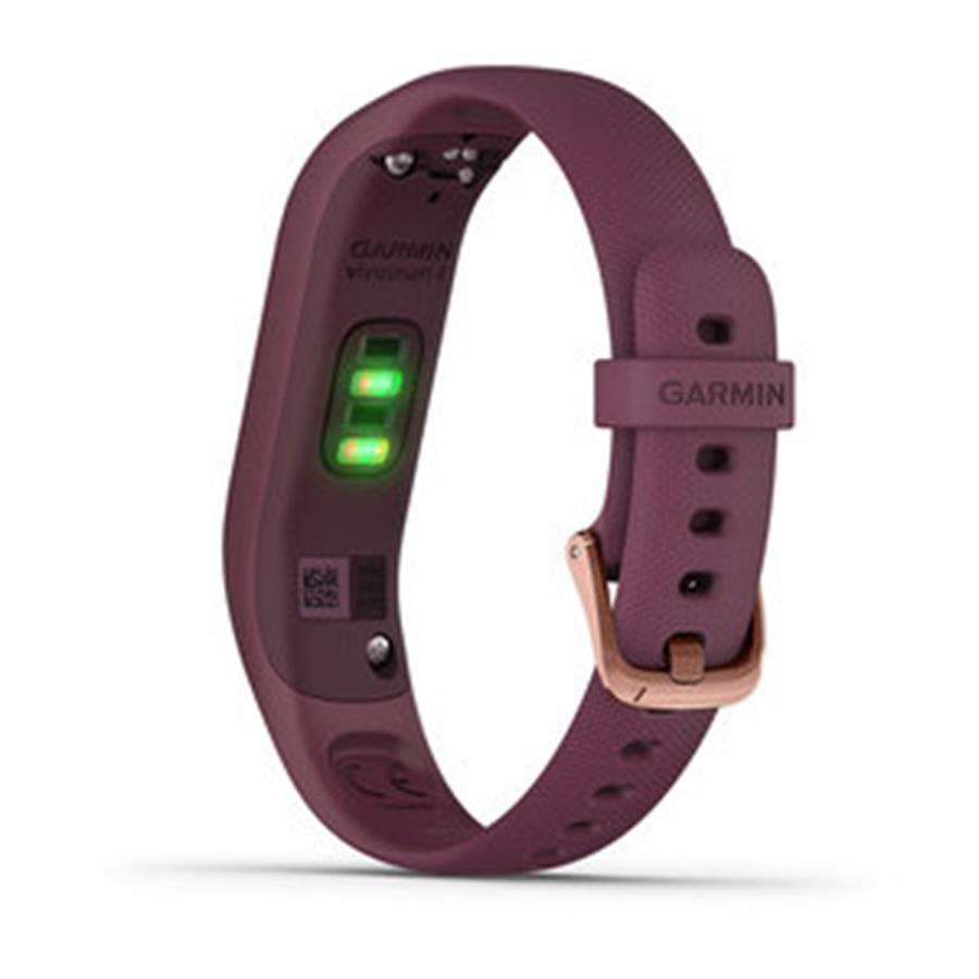 PULSEIRA DE FITNESS GARMIN VÍVOSMART 4 C/ BRACELETE BERRY SM