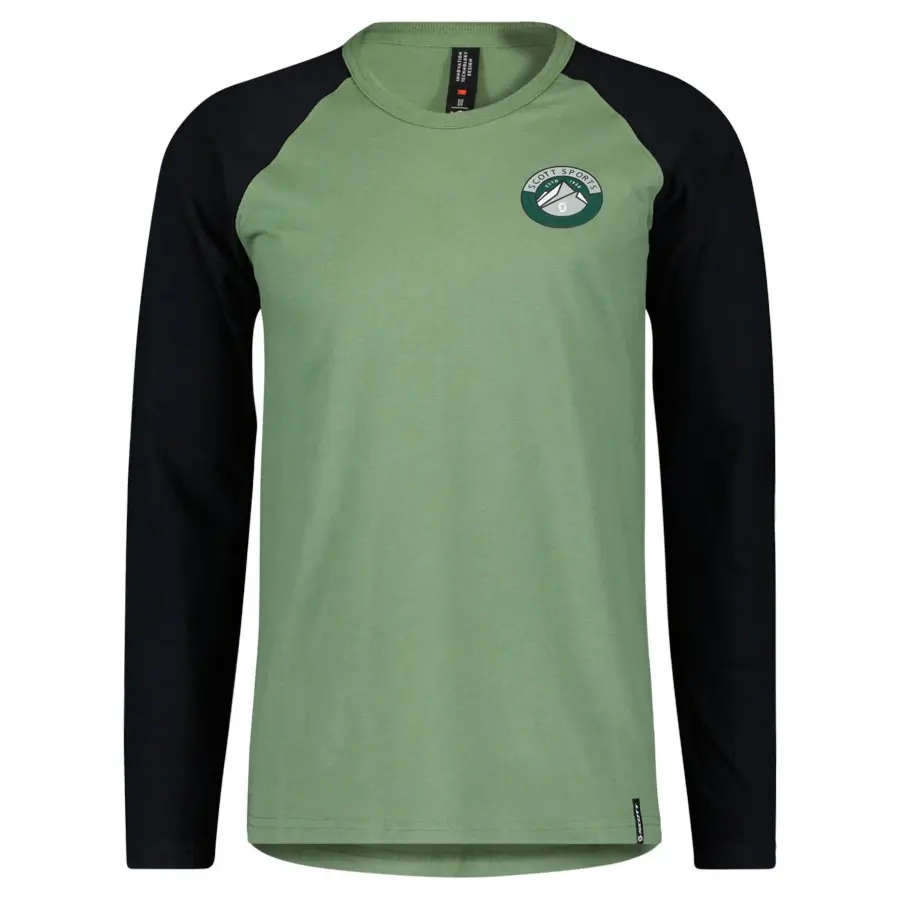 T-SHIRT SCOTT HOMEM CASUAL RAGLAN MG/CMP