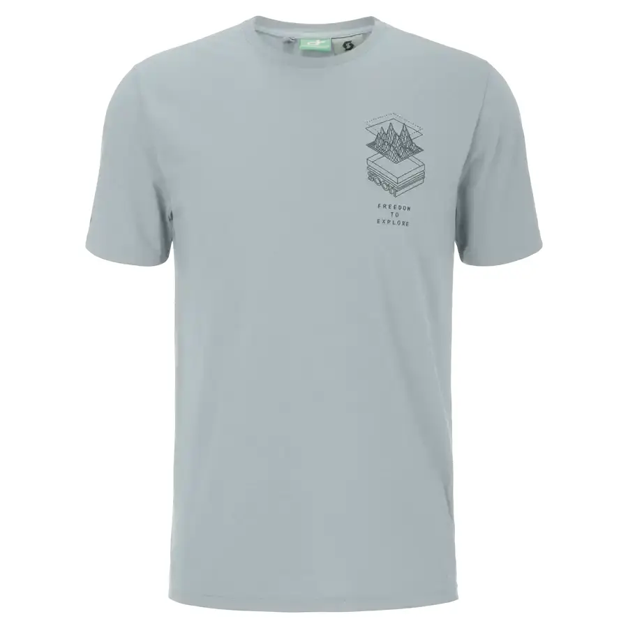 T-SHIRT SCOTT HOMEM DEFINED DRI MG/CRT