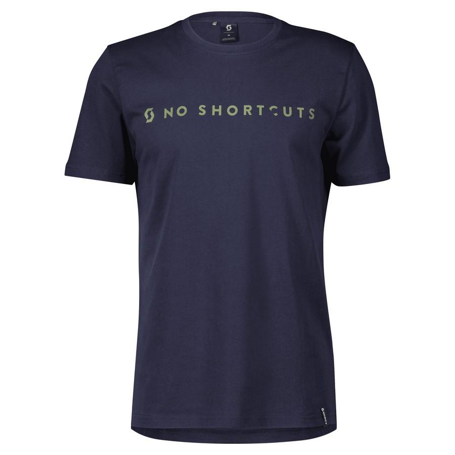 T-SHIRT SCOTT HOMEM NO SHORTCUTS MANGA CURTA