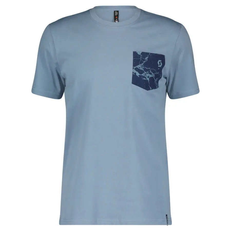 T-SHIRT SCOTT HOMEM POCKET MG/CRT