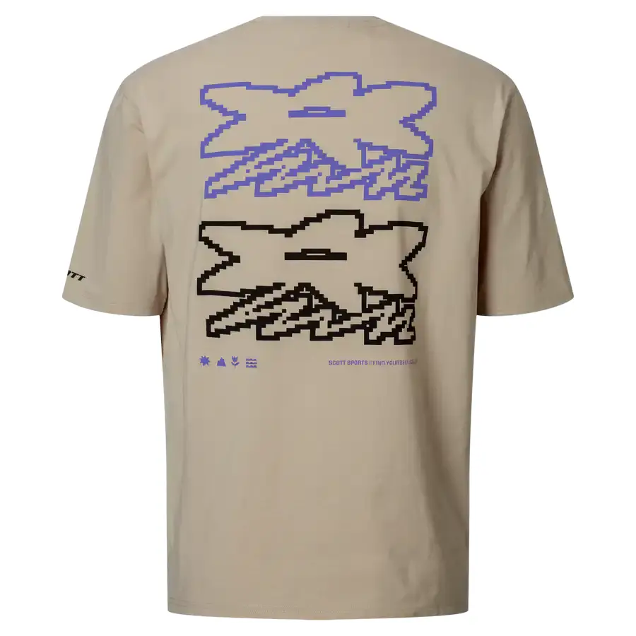 T-SHIRT SCOTT HOMEM VERTIC PRO DRI WOOL MG/CRT