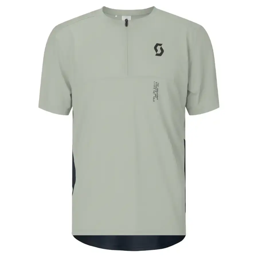 T-SHIRT SCOTT HOMEM VERTIC ZIP MANGA CURTA T-SHIRT SCOTT HOMEM VERTIC ZIP MG/CRT