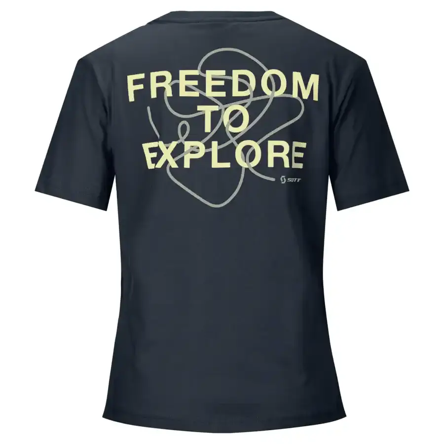 T-SHIRT SCOTT SENHORA BACKPRINT MANGA CURTA T-SHIRT SCOTT SRA BACKPRINT MG/CRT