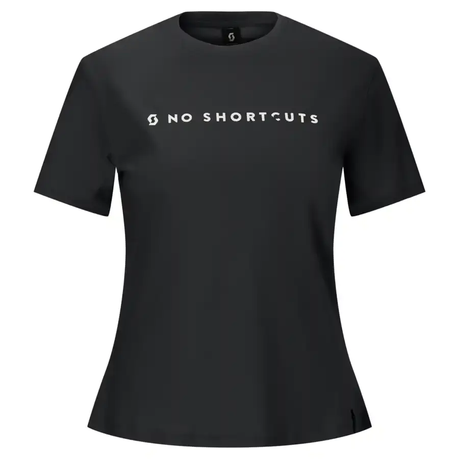 T-SHIRT SCOTT SENHORA NO SHORTCUTS MANGA CURTA T-SHIRT SCOTT SRA NO SHORTCUTS MG/CRT