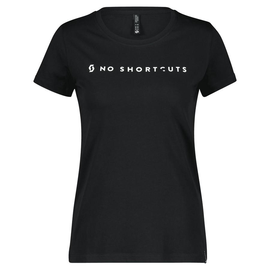 T-SHIRT SCOTT SENHORA NO SHORTCUTS MANGA CURTA