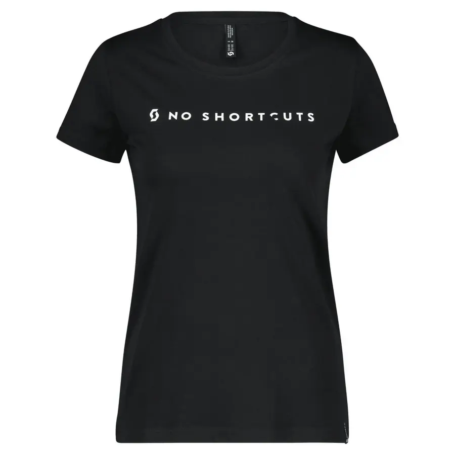 T-SHIRT SCOTT SENHORA NO SHORTCUTS MG/CRT
