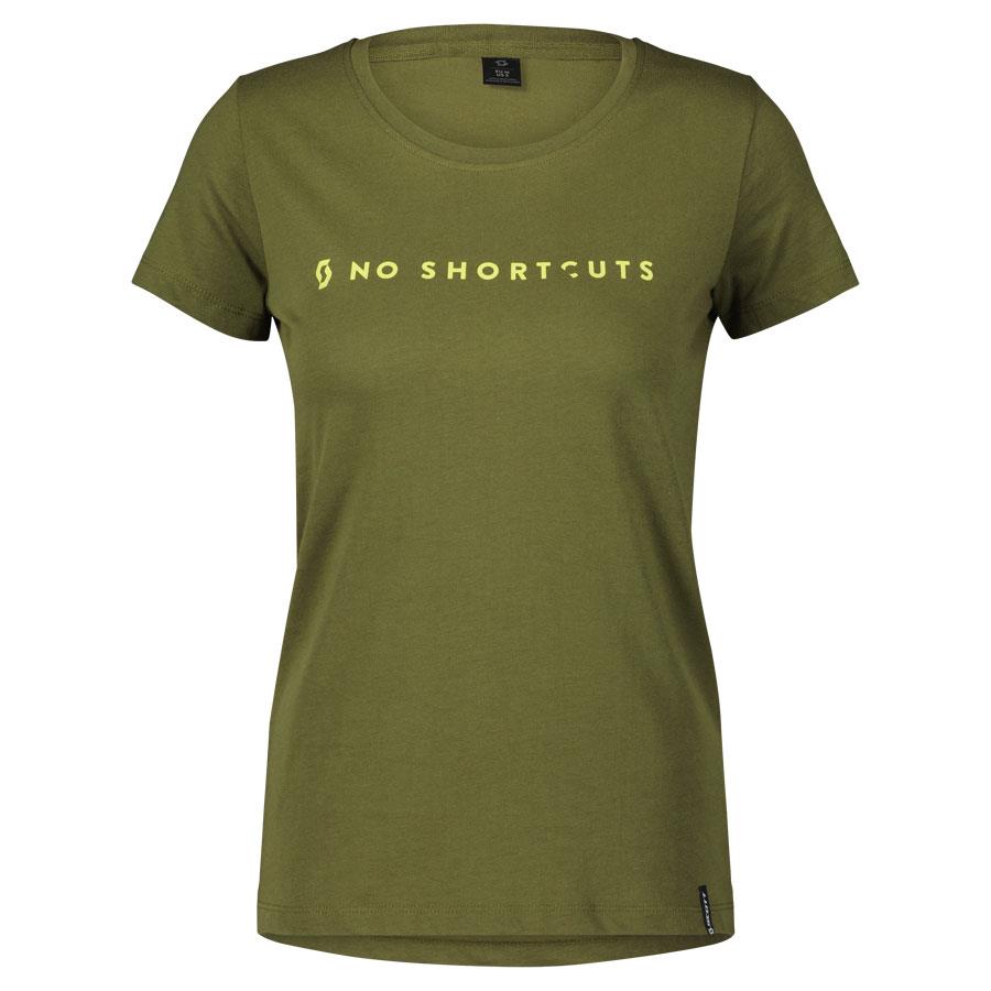 T-SHIRT SCOTT SENHORA NO SHORTCUTS MANGA CURTA