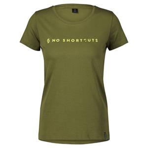 T-SHIRT SCOTT SENHORA NO SHORTCUTS MANGA CURTA