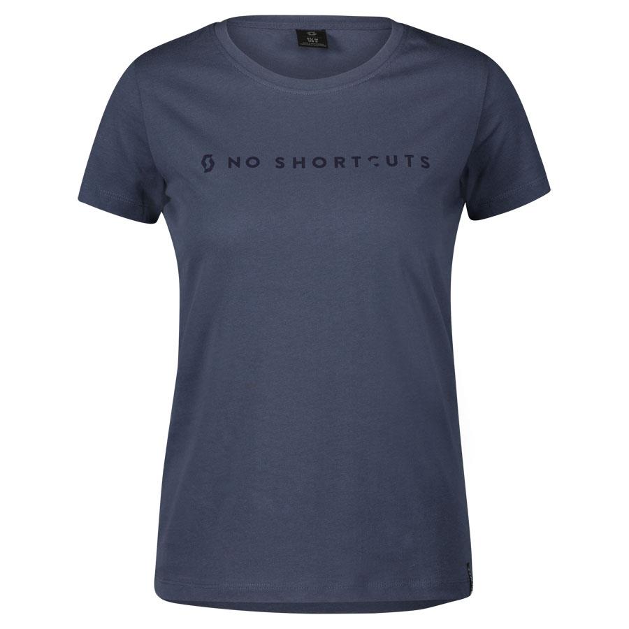 T-SHIRT SCOTT SENHORA NO SHORTCUTS MANGA CURTA