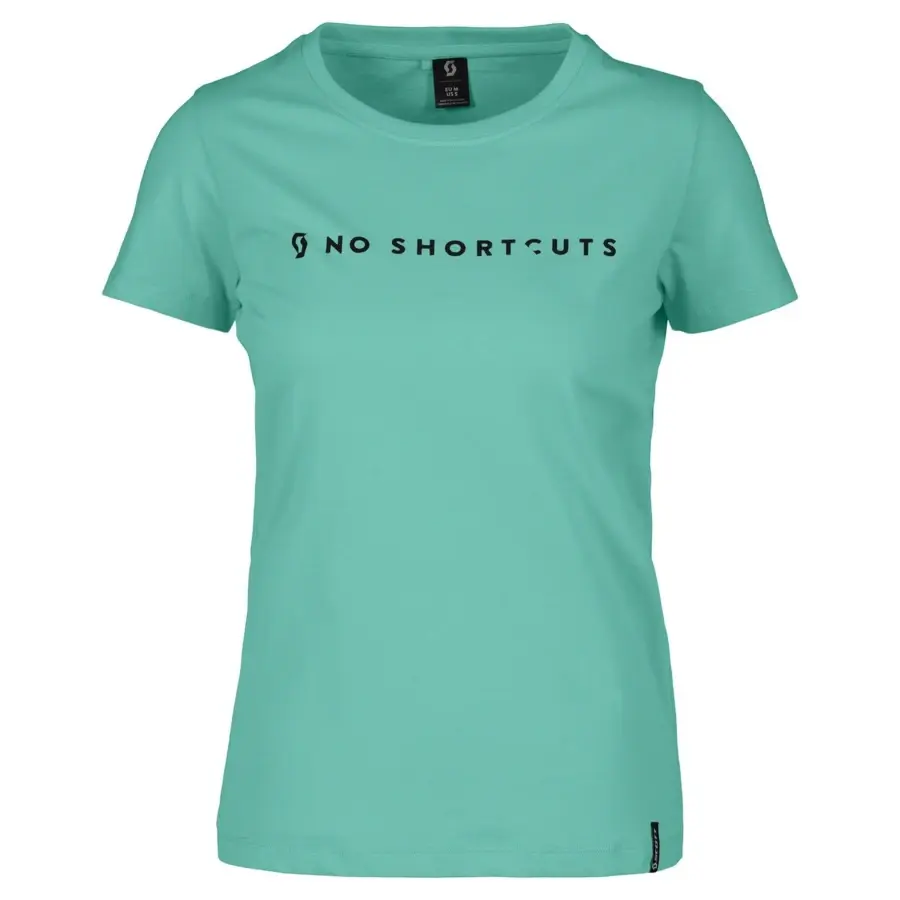 T-SHIRT SCOTT SENHORA NO SHORTCUTS MG/CRT