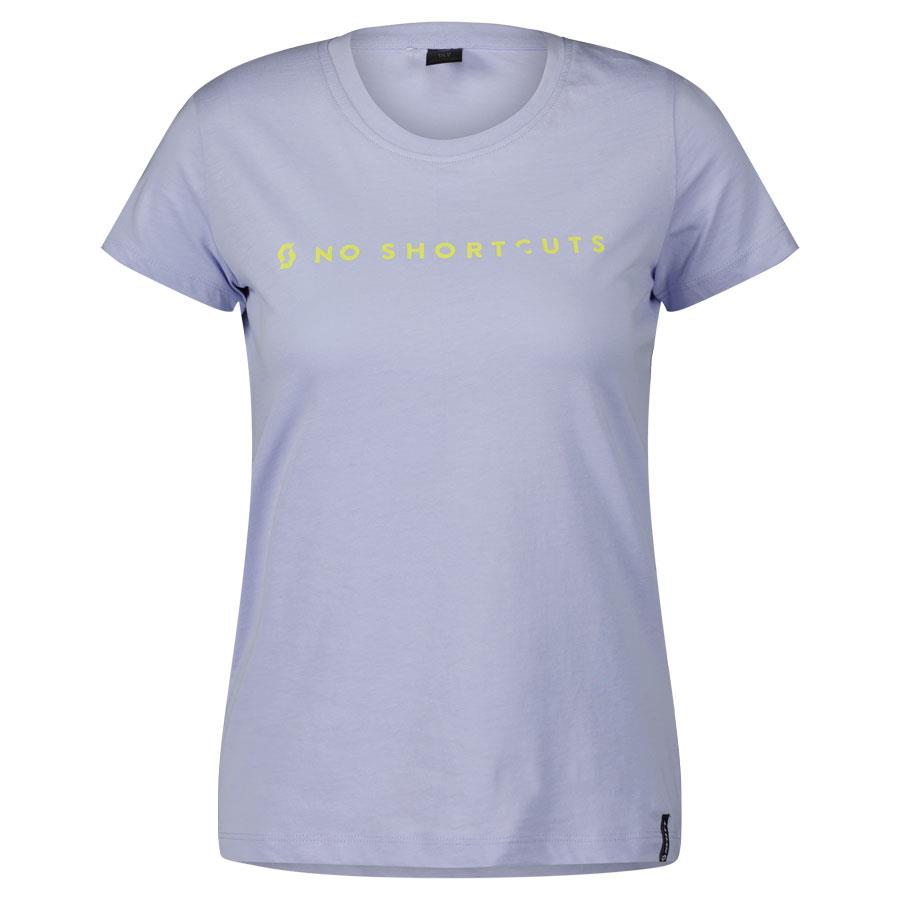 T-SHIRT SCOTT SENHORA NO SHORTCUTS MANGA CURTA