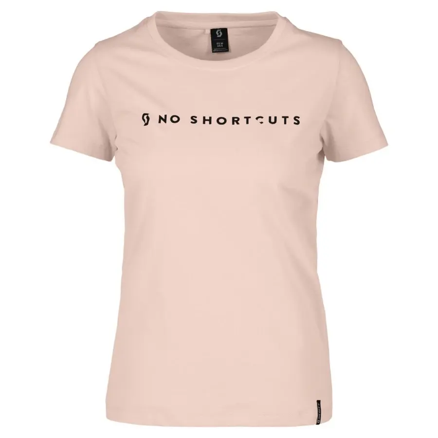T-SHIRT SCOTT SENHORA NO SHORTCUTS MG/CRT