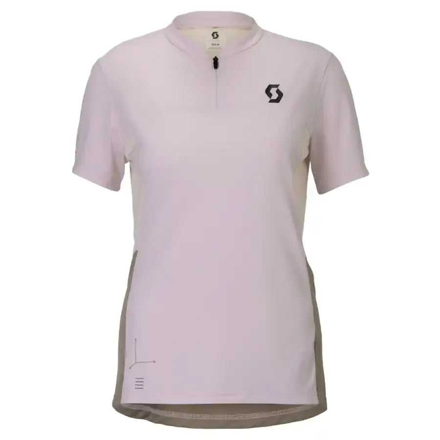 T-SHIRT SCOTT SENHORA VERTIC ZIP MANGA CURTA T-SHIRT SCOTT SRA VERTIC ZIP MG/CRT