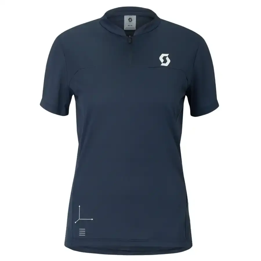 T-SHIRT SCOTT SENHORA VERTIC ZIP MANGA CURTA T-SHIRT SCOTT SRA VERTIC ZIP MG/CRT