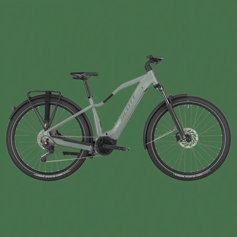 Com a Bicicleta Elétrica SCOTT Axis 40, carrega a bateria, define o teu percurso ou atividade, pedala e não olhes para trás.