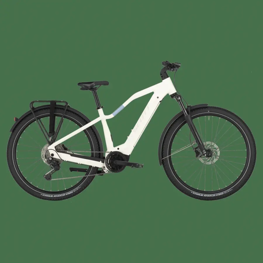 Com a Bicicleta Elétrica SCOTT Axis 40, carrega a bateria, define o teu percurso ou atividade, pedala e não olhes para trás.