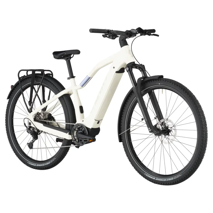 Com a Bicicleta Elétrica SCOTT Axis 40, carrega a bateria, define o teu percurso ou atividade, pedala e não olhes para trás.