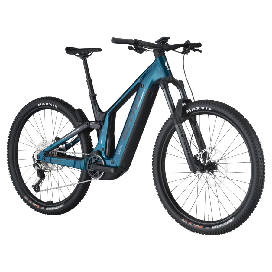 BICICLETA ELÉTRICA SCOTT PATRON 920 ALUMÍNIO A Bicicleta Elétrica SCOTT Patron 920 tem Transmissão Shimano Deore de 12VL e Motor Bosch Performance CX com bateria até 800Wh.