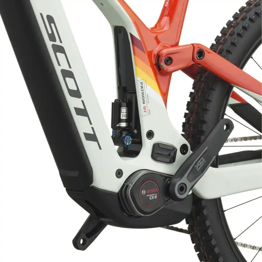 BICICLETA ELÉTRICA SCOTT PATRON ST TUNED SCOTT PATRON ST TUNED, e-MTB de trilho com autonomia e controlo, ideal para subir mais, descer melhor e prolongar a volta. Sensação fluida, simples e.