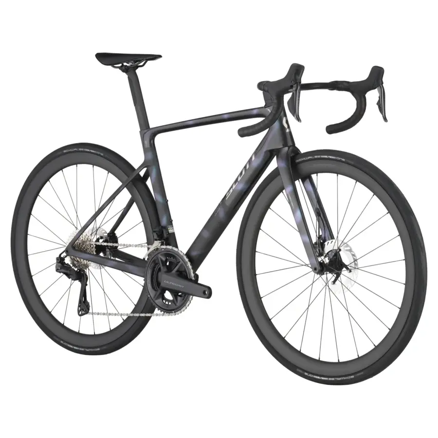 A Bicicleta SCOTT Addict RC 10 eleva o desempenho com o seu Quadro Addict RC em Carbono HMX e Transmissão Shimano Ultegra Di2 Disc 24 VL.