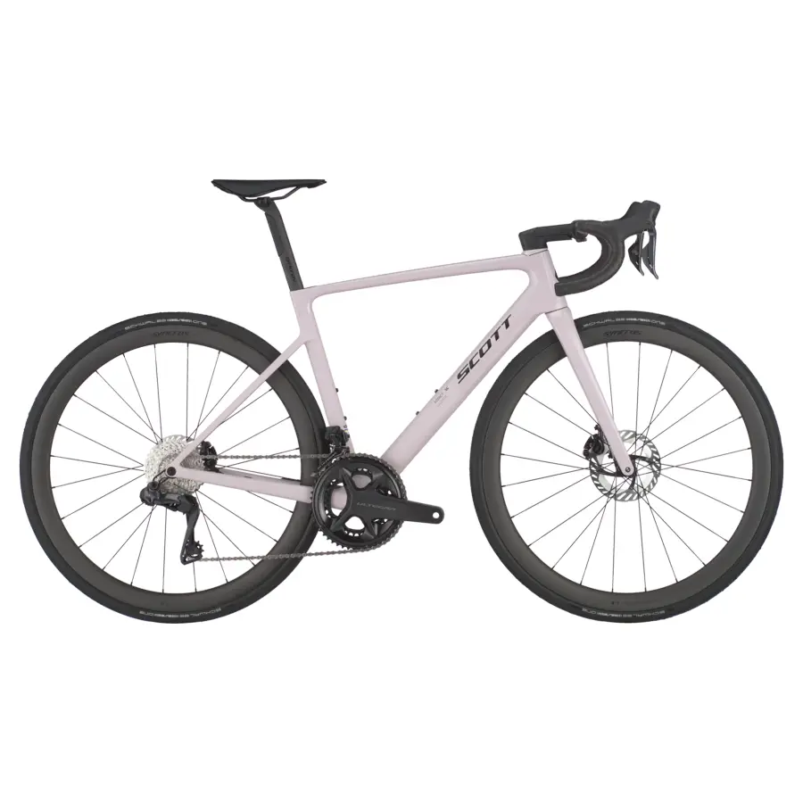 A Bicicleta SCOTT Addict RC 20 eleva o desempenho com o seu Quadro Addict RC em Carbono HMX e Transmissão Shimano Ultegra Di2 Disc 24 VL.