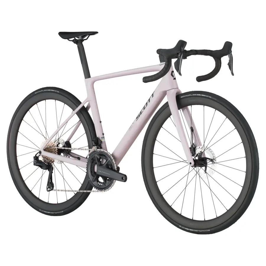 A Bicicleta SCOTT Addict RC 20 eleva o desempenho com o seu Quadro Addict RC em Carbono HMX e Transmissão Shimano Ultegra Di2 Disc 24 VL.
