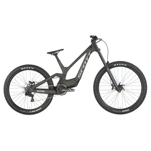 A Bicicleta SCOTT Gambler 10 tem Quadro Gambler Carbono HMX/Alloy, RS Boxxer Base, RS Vivid Coil Base e SRAM GX DH 7 VL.