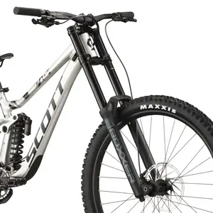 A Bicicleta SCOTT Gambler 20 tem Quadro Gambler Alloy, RS Boxxer Base, RS Vivid Coil Base e SRAM GX DH 7 VL.