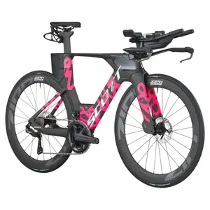 A Bicicleta SCOTT Plasma RC Pro tem Quadro em Carbono HMX e transmissão Shimano Ultegra Di2 Disc 24 VL.