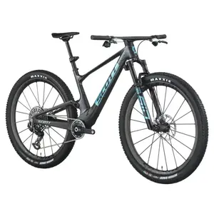 A Bicicleta SCOTT Spark RC SL tem RockShox Flight Attendant, Quadro em Carbono HMX SL e transmissão SRAM XX SL AXS com potenciômetro.