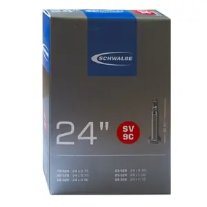 CÂMARA DE AR SCHWALBE 9C 24X0.75>1.10 VÁLVULA PRESTA